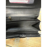 Portemonnee print echt leder LW001