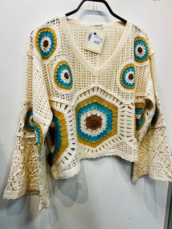 Shirt Ibiza flair mouw 3206