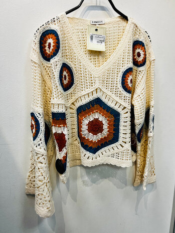 Shirt Ibiza flair mouw 3206