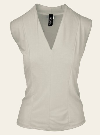 Iz Naiz Top high v-neck 3680