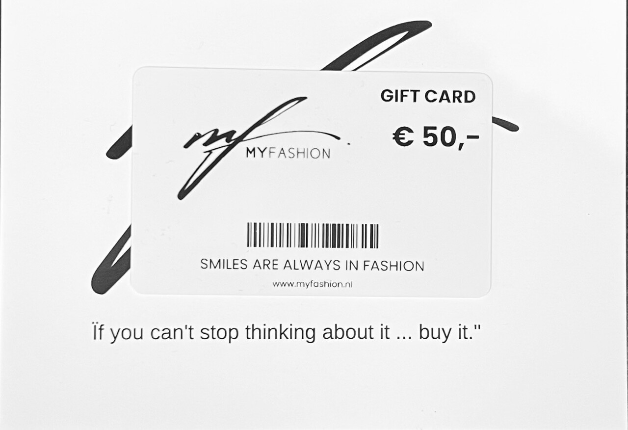 My Fashion Gift Card €50,-