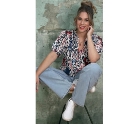 Enjoy Blouson blouse dierenprint 884010