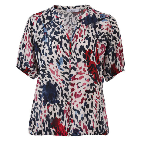 Enjoy Blouson blouse dierenprint 884010