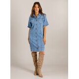 Ivy Beau Denim jurk stretch Vicky