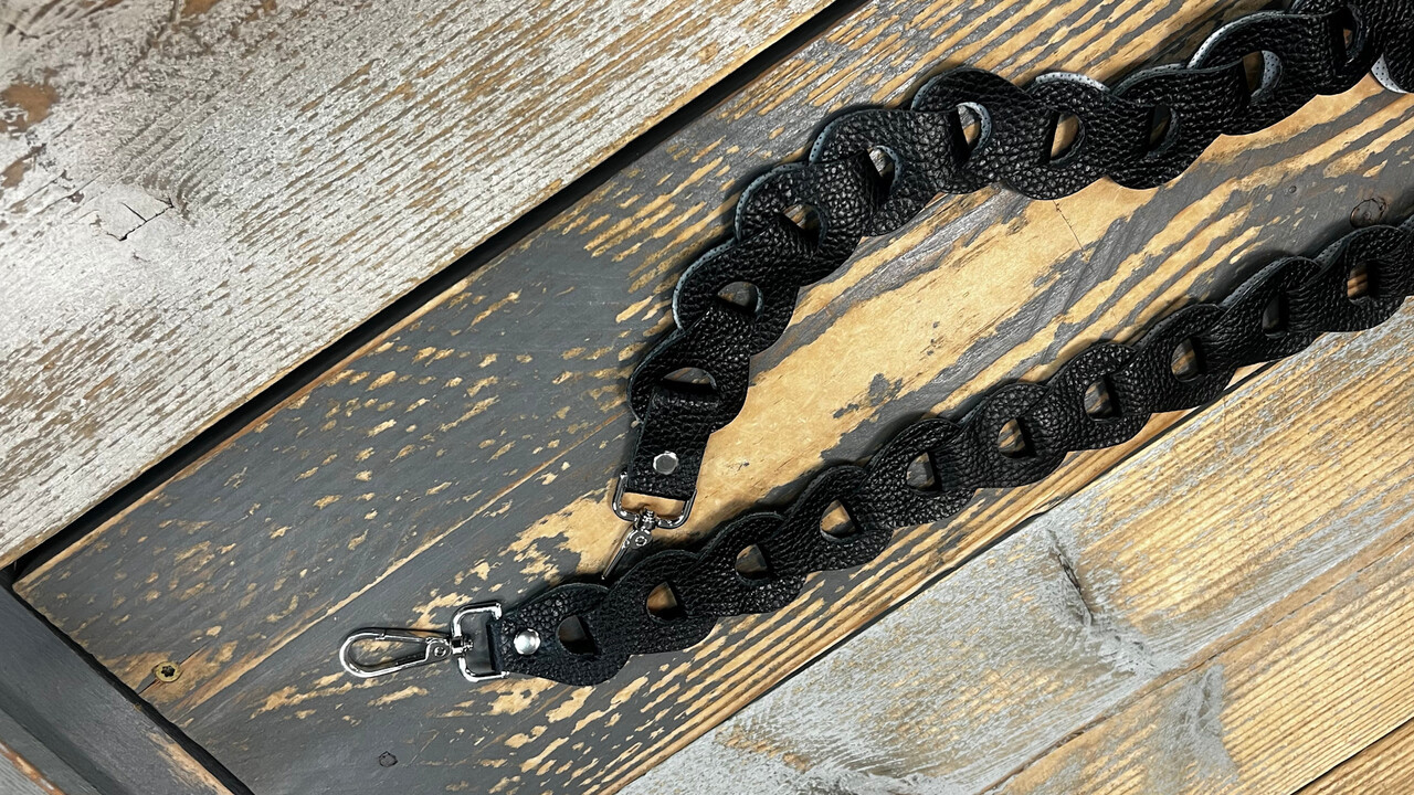 Tas hengsel echt leder 18226