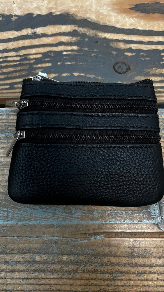 Sleutel portemonnee leder 9527