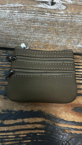 Sleutel portemonnee leder 9527