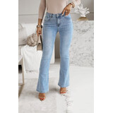 Estee Brown Flared denim EB100