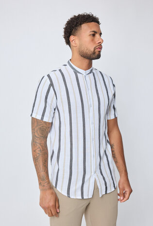 Frilivin Overhemd km opstaande kraag 17103