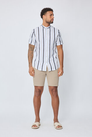 Frilivin Overhemd km opstaande kraag 17103