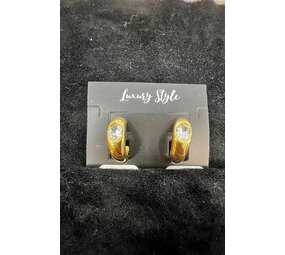 Claston Luxury Earring Classic Oval 2501-26