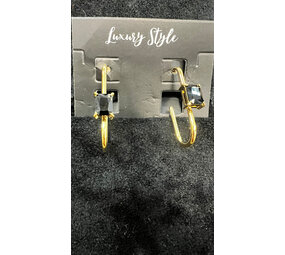 Claston Luxury Earring Midnight Gems 2501-08