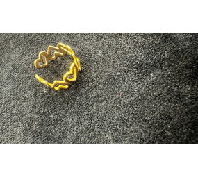 Claston Luxury Ring Classic Hearts 2201-03