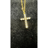 Claston Luxury Necklace Diamond Cross 2401-02