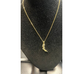 Claston Luxury Necklace Flora Gemstones 2401-12