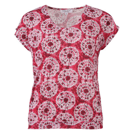 Enjoy Blouson mouwloos batik pr 183601