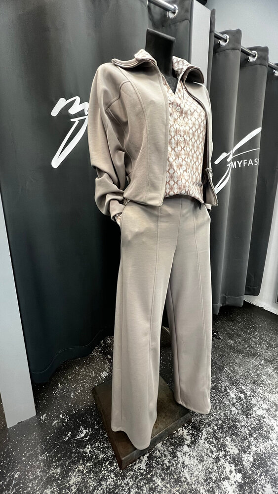 Iz Naiz Broek wide leg 20300 Iz Naiz Broek wide leg 20300