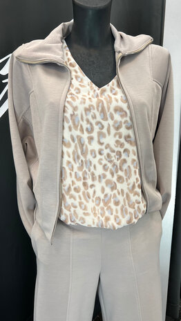 Iz Naiz Blouson leopard 25670 Iz Naiz Blouson leopard 25670