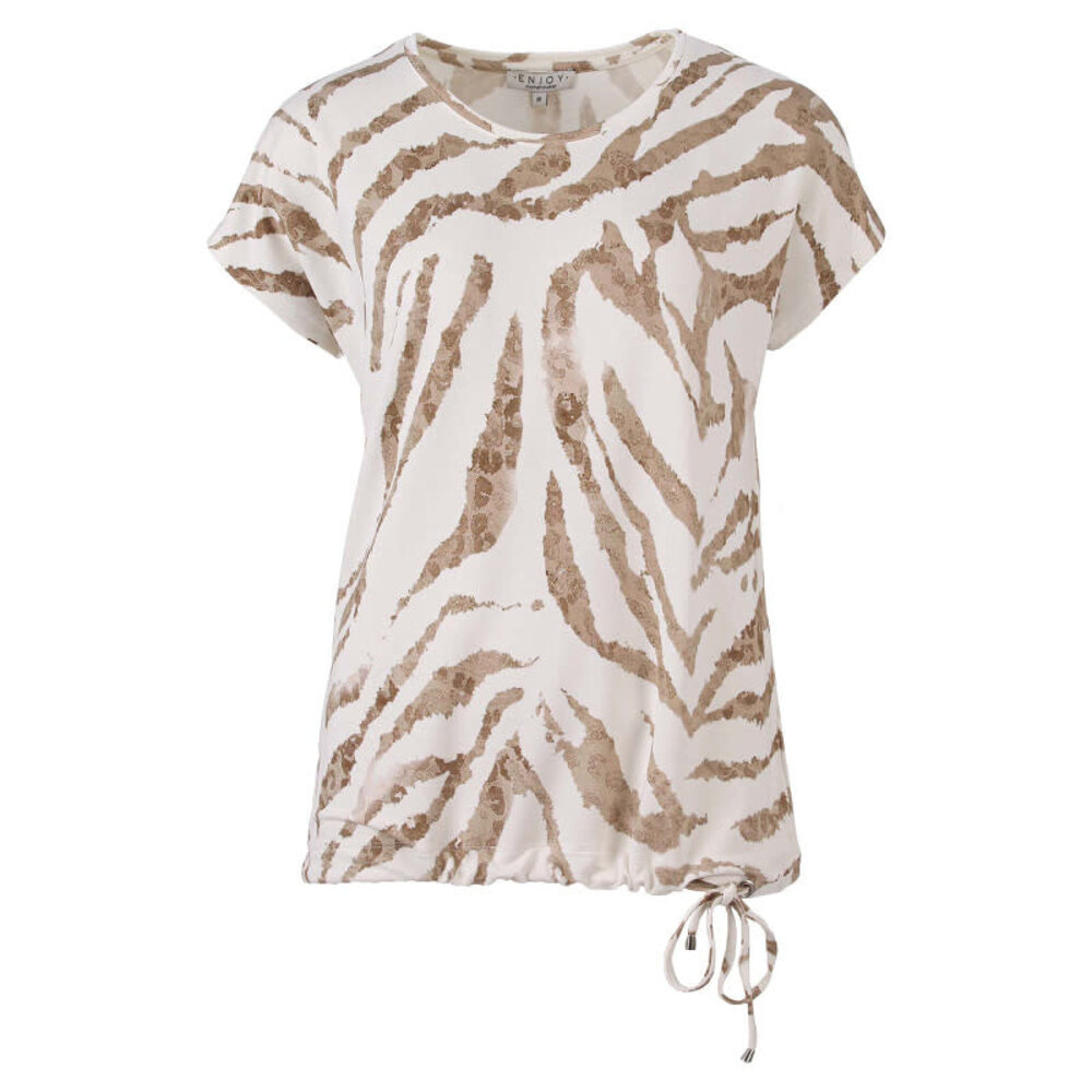 Enjoy Top batik dierenprint draws 472908