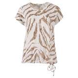 Enjoy Top batik dierenprint draws 472908