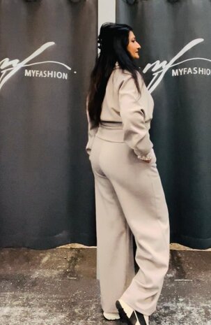 Iz Naiz Broek wide leg 20300 Iz Naiz Broek wide leg 20300