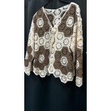Vest gehaakt knoopsluiting Lola
