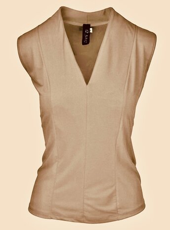Iz Naiz Top high v-neck 3680