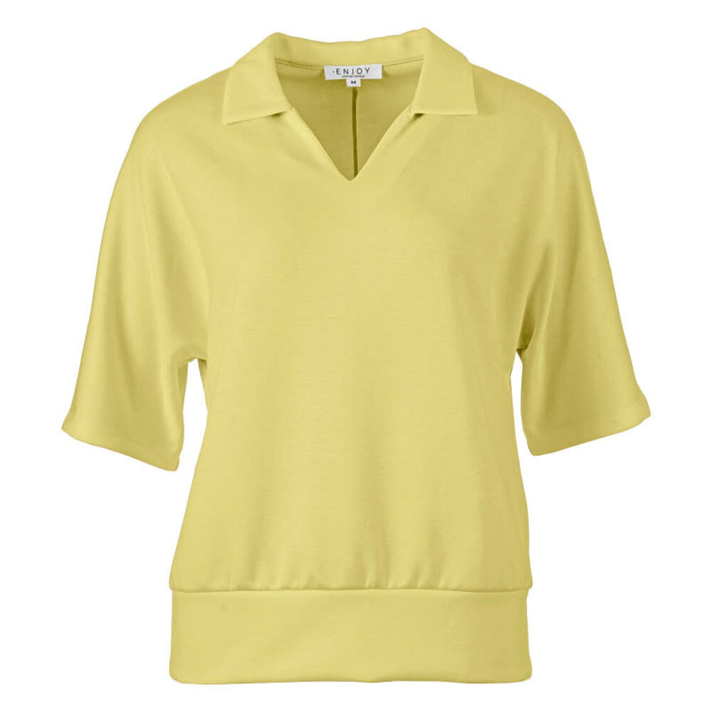 Enjoy Polo uni halve mouw 183755
