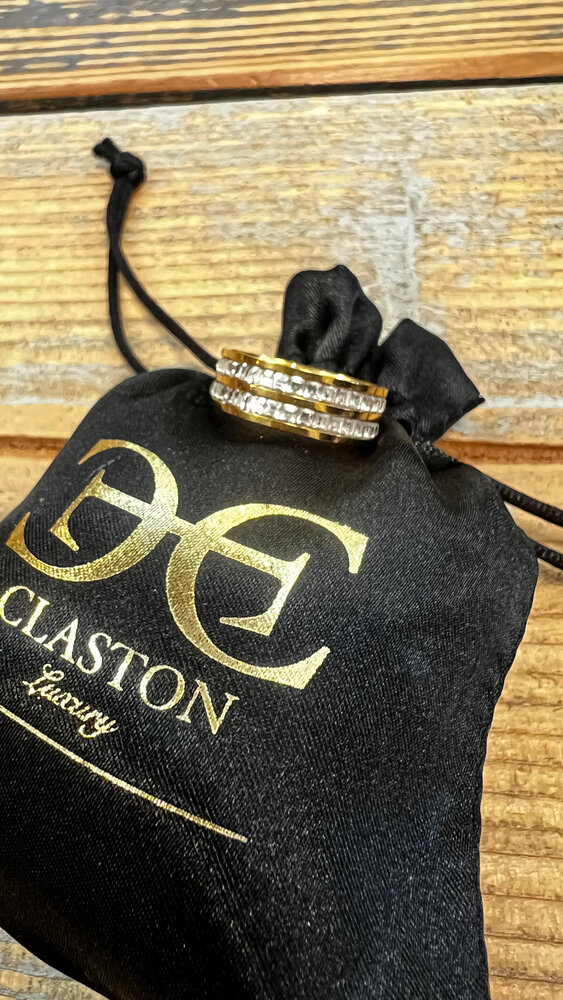 Claston Luxury Ring Double Gemstone 2201-12