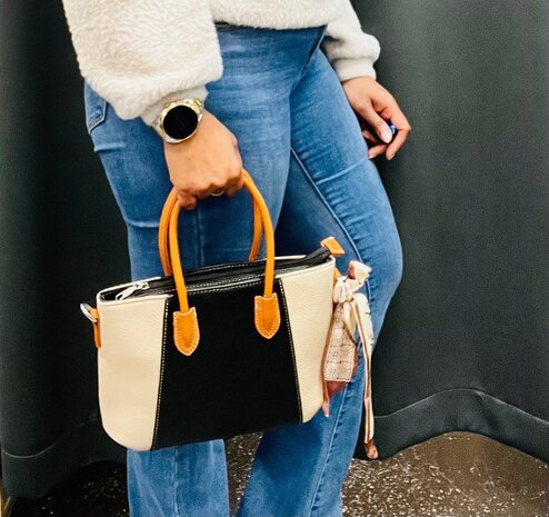 Schoudertas 3 vaks 7754