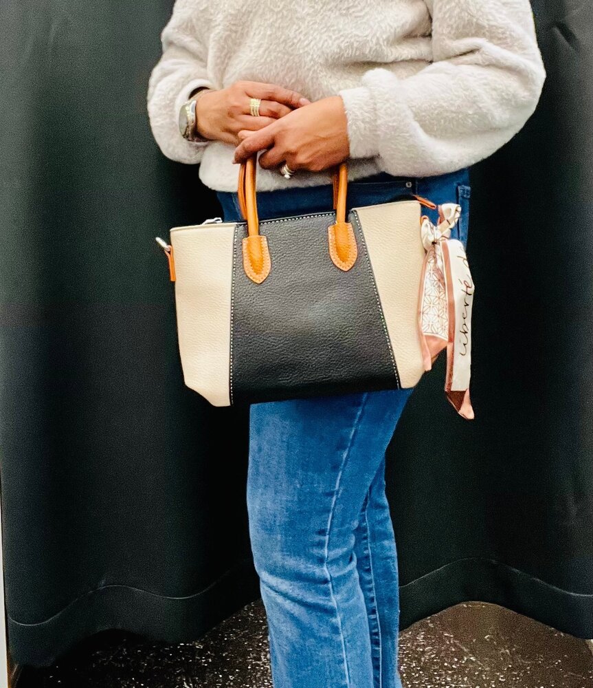 Schoudertas 3 vaks 7754