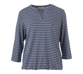 Enjoy Blouson rond v-hals grafisc 183924