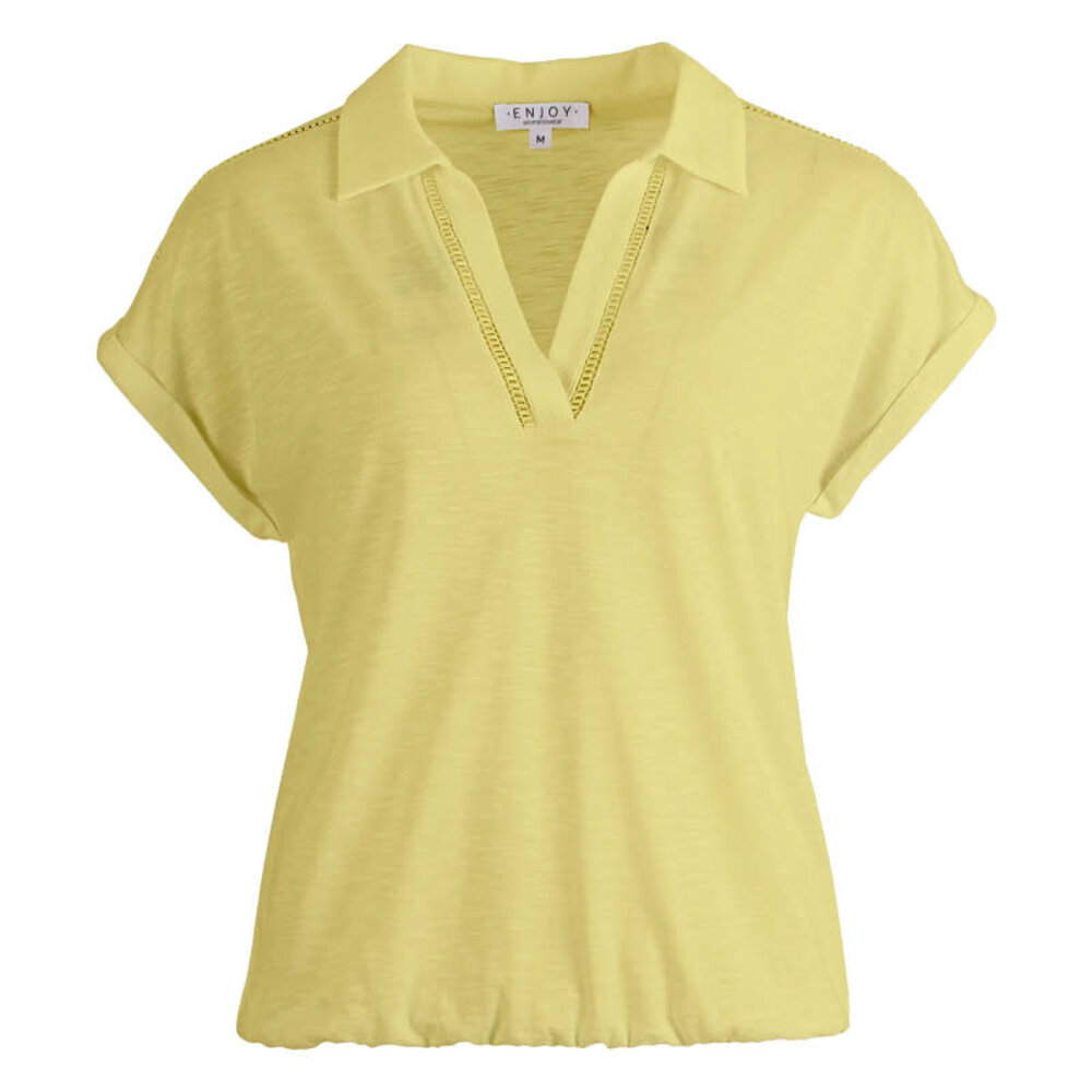 Enjoy Blouson polokraag ajour 183032