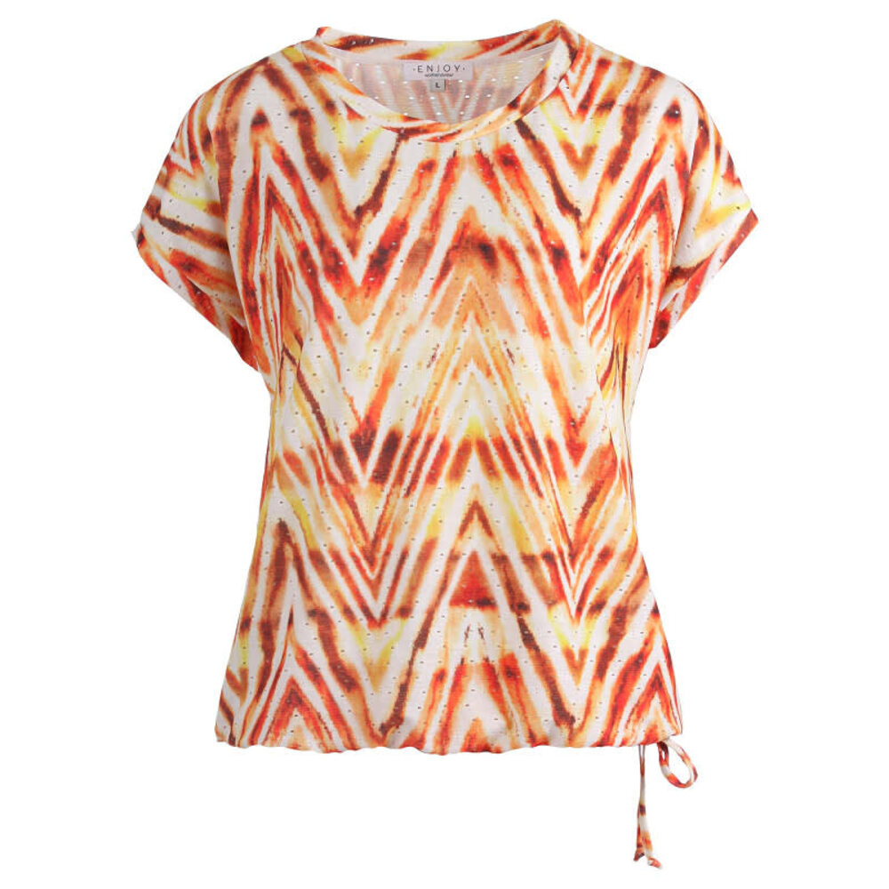 Enjoy Blouson km allover bloempr. 166328 Enjoy Blouson km allover bloempr. 166328