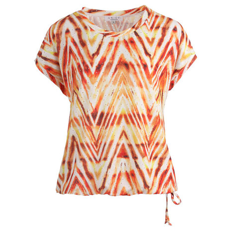 Enjoy Blouson km allover bloempr. 166328 Enjoy Blouson km allover bloempr. 166328