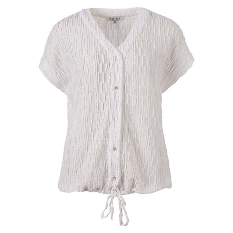 Enjoy Blouse dwarsstring aangekn 183611