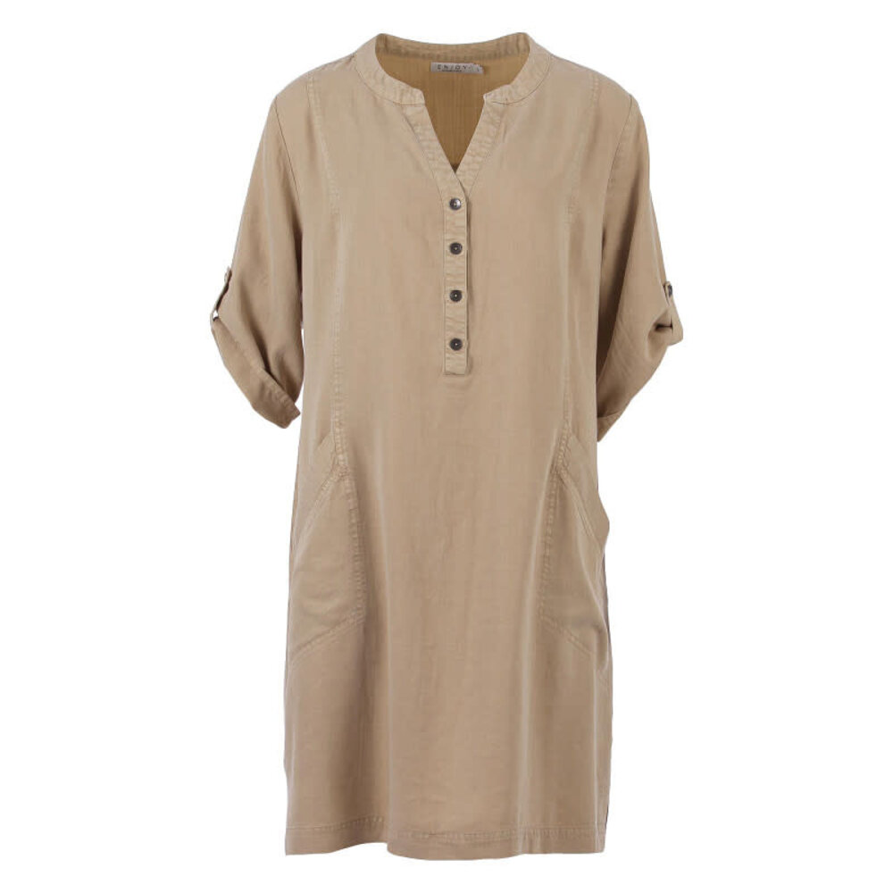 Enjoy Jurk 3/4 mw tencel 939999