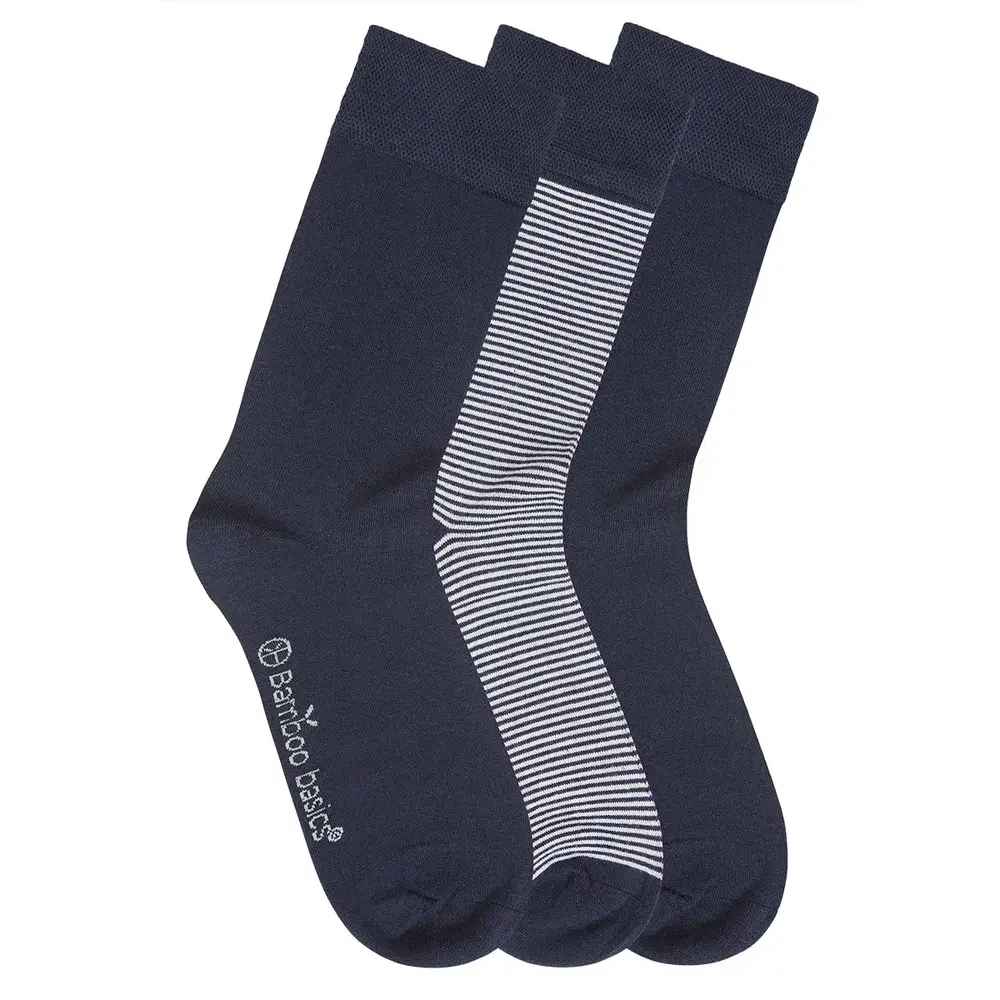 Bamboo Basics Unisex Socks 3 pack Beau