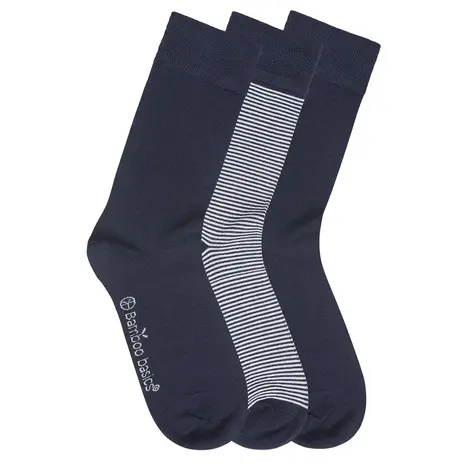 Bamboo Basics Unisex Socks 3 pack Beau