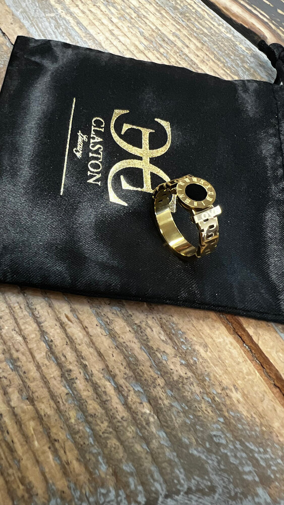 Claston Luxury Ring Timeless love Black 2201-20