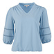 Enjoy Blouson v-hals crochet tape 183427