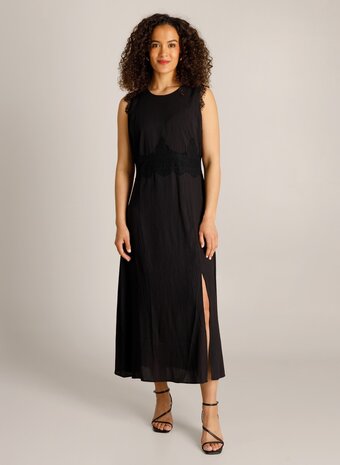 Ivy Beau Jurk z/m split Corine