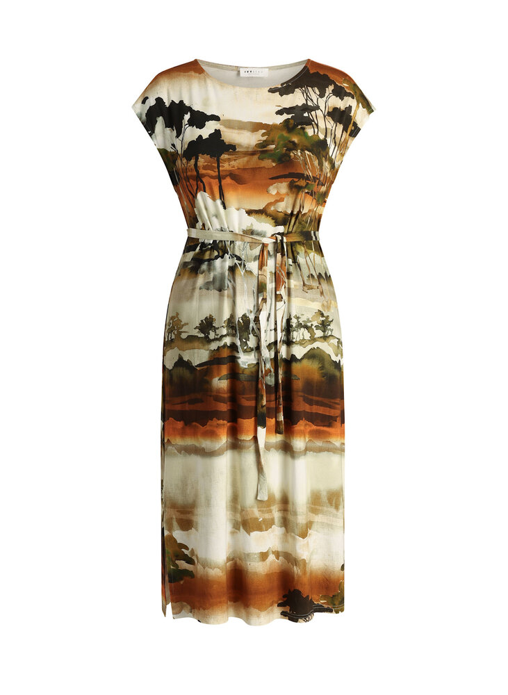 Ivy Beau Jurk print Caylee