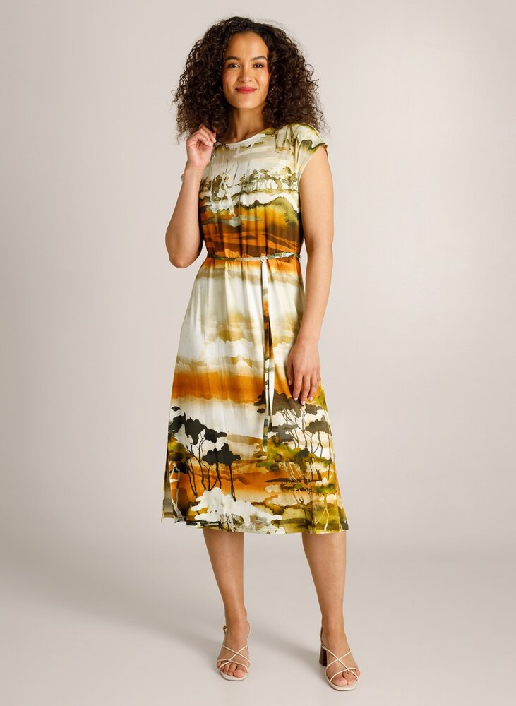 Ivy Beau Jurk print Caylee