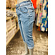 B.S. Jeans Denim Capri 5592