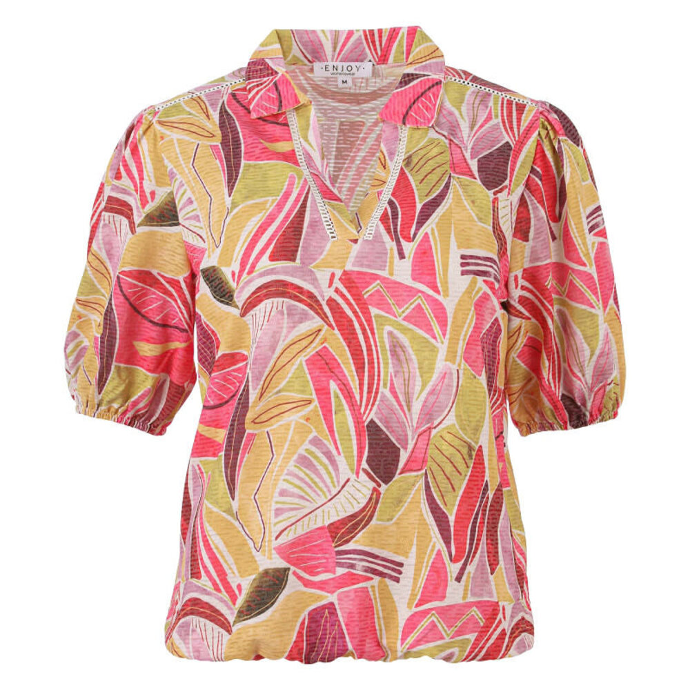 Enjoy Blouson polo pofmouw aop 183616