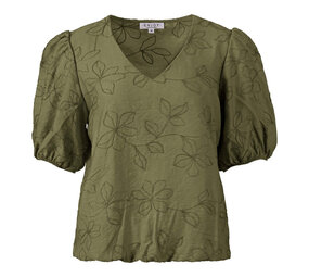 Enjoy Blouson km bloem borduur 127612