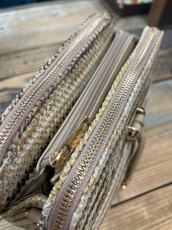 Tasje 3 zippers 97023