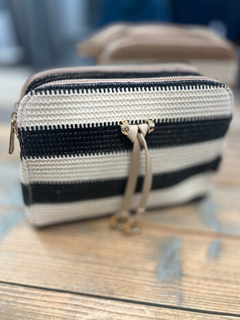 Tasje 3 zippers 97023