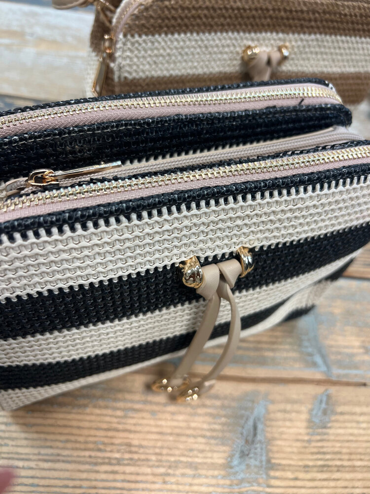 Tasje 3 zippers 97023